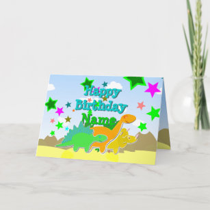 Cartes Dinosaure D Anniversaire Zazzle Be