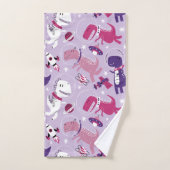 Dinosaures de l'espace, Dinosaures mignons, Étoile (Serviette à main)