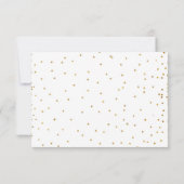 Dinosaures et licornes Carte de remerciements d'an (Dos)