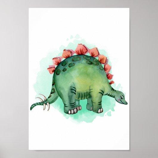 Dinosaures Imprimer Dino Kids Room Poster (Devant)