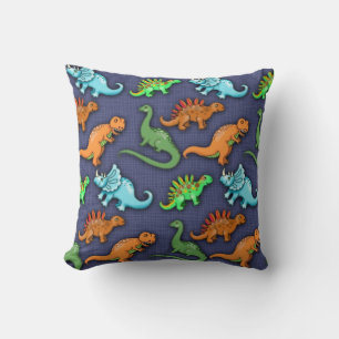 Dinosaures mignons Coussin pour enfants