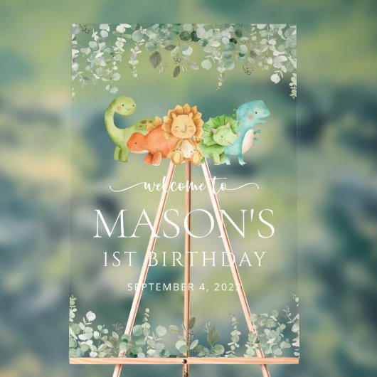 Dinosaures mignons, T-Rex, Jurassique, Bienvenue à (Neutre)