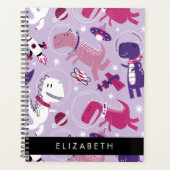 Dinosaures Spatiaux, Dinosaures Mignons, Étoiles,  (Devant)