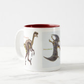 Dinosaures sur une tasse (Devant gauche)