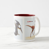 Dinosaures sur une tasse (Devant droit)