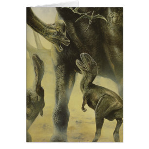 Dinosaures vintages, Torvosaurus et Brachiosaurus