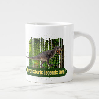 dinosauriëmok, jumbo koffiekop, prehistorisch  extra grote beker