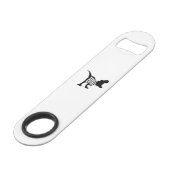 Dinosaurier Daddysaurus T-Rex Speed Flessenopener (Voorkant Gekanteld)