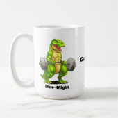 dinosauriër koffiemok (Links)