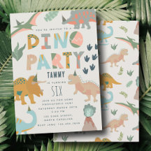 Dinosauriërs Boho Dino Feest Dieren Verjaardag