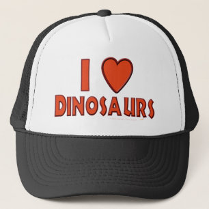 Dinosauriërs Dinosaur Lover Red Trucker Pet
