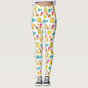 Dinosauriërs, Dinosaurenpatroon, Baby Dino Leggings