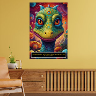 Dinosauriërs in de ruimte: Avonturencollectieposte Poster
