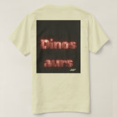 DinosauriërsTdising T-shirt (Design achterkant)
