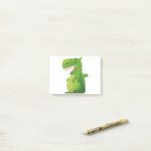 Dinosaurio TRex Post-it® Notes (Op bureau)