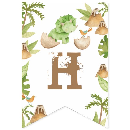 Dinosaurio Vlaggetjes (Eerste vlag)