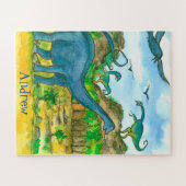 Dinosaurivier — Voorhistorisch Legpuzzel (Horizontaal)