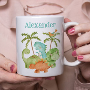 Dinosaurs Birthday Coffee Mok