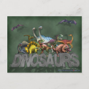 Dinosaurs Briefkaart
