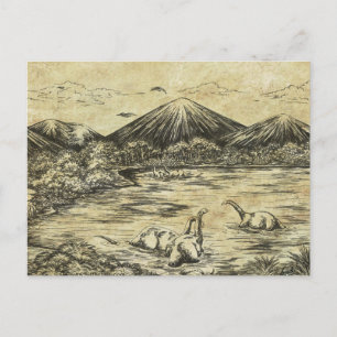 Dinosaurs Briefkaart