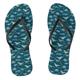 Dinosaurs Donkerpatroon Teenslippers