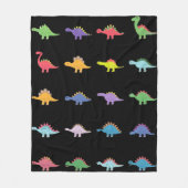 Dinosaurs Fleece Deken (Voorkant)