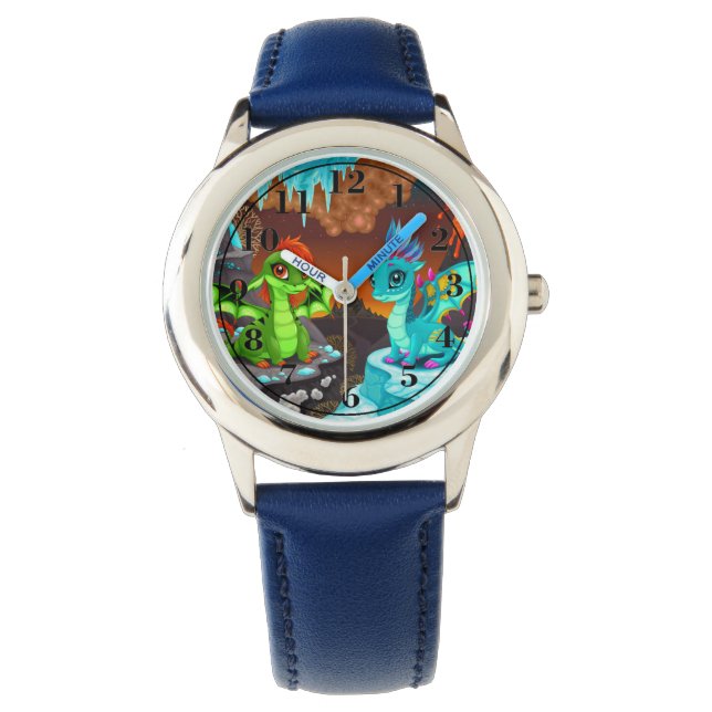 Dinosaurs Horloge (Voorkant)