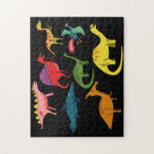 Dinosaurs Jigzaag Puzzle Legpuzzel (Verticaal)