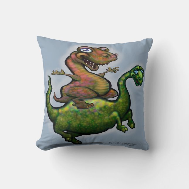 Dinosaurs Kussen (Voorkant)