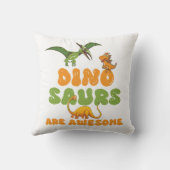 Dinosaurs Kussen (Achterkant)