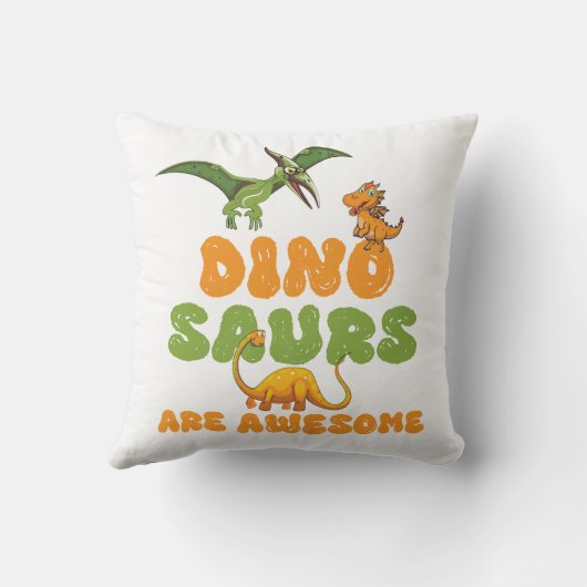 Dinosaurs Kussen (Achterkant)