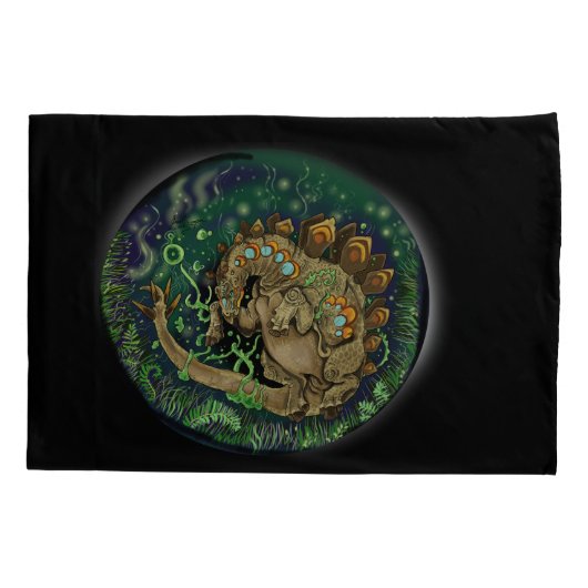 Dinosaurs kussensloop set (Achterkant-Links)