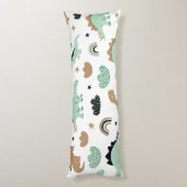 Dinosaurs Lichaamskussen (Achterkant (Verticaal))