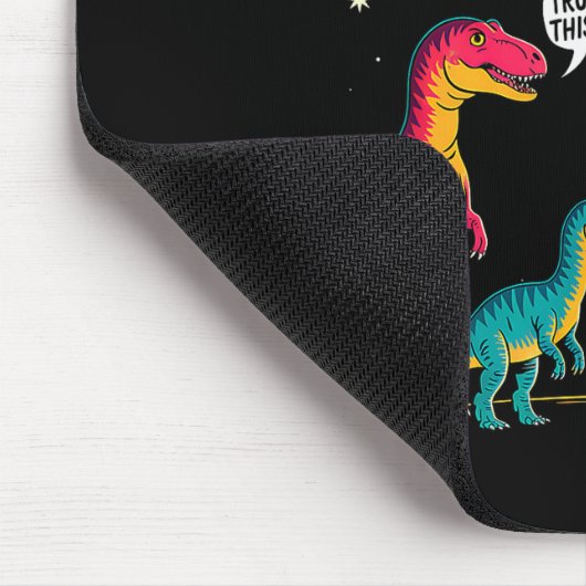 Dinosaurs Meteorite Sarcastic This Is Fine Funny Muismat (Hoek)