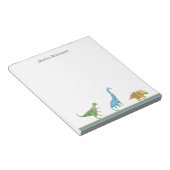 Dinosaurs Notitieblok (Schuin)