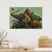 Dinosaurs Poster (Cuisine)