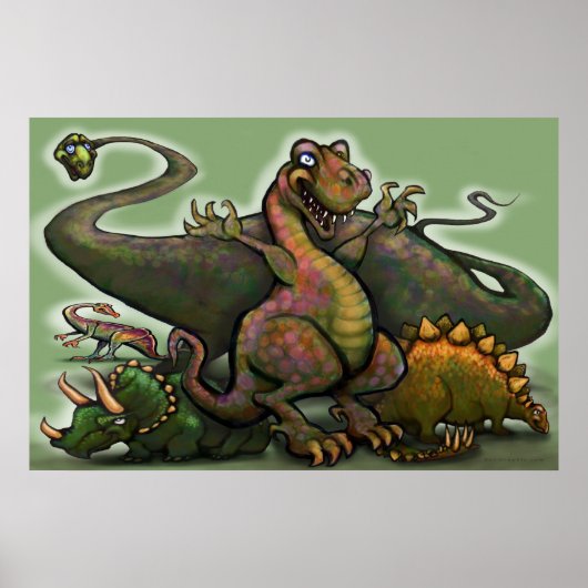 Dinosaurs Poster (Devant)