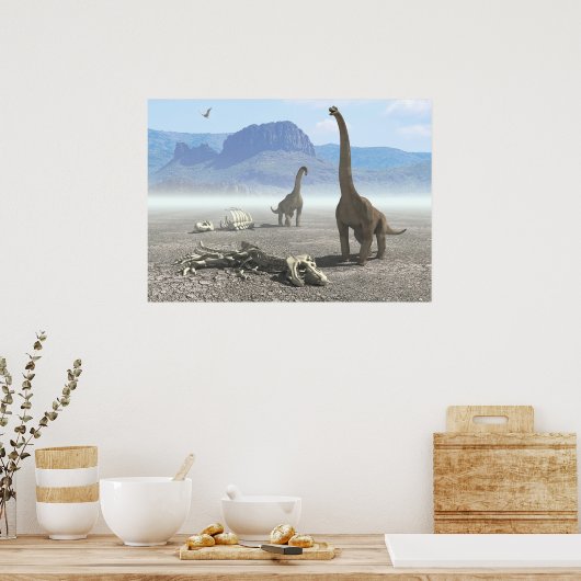 Dinosaurs Poster (Keuken)