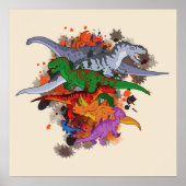 Dinosaurs Poster (Voorkant)