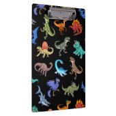 Dinosaurs Rainbow II schoolbenodigdheden Klembord (Rechts)