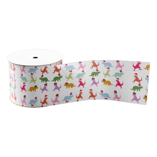 Dinosaurs Santa Mood Grosgrain Lint (Spoel)