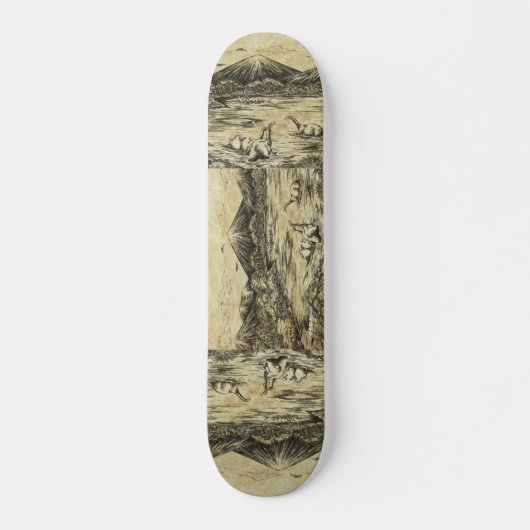 Dinosaurs Skateboard (Voorkant)