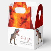 Dinosaurs T Rex Fire Jurassic World Bedankdoosjes (Geopend)