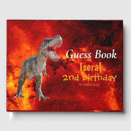 Dinosaurs T Rex Fire Jurassic World Gastenboek