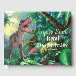 Dinosaurs T Rex Kinder Jurassic World Gastenboek