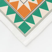 Dinosaurus alfabet schattig fleece deken (Hoek)