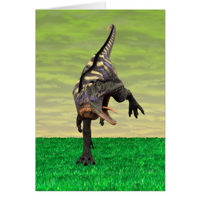 Dinosaurus Aucasaurus (Voorkant)