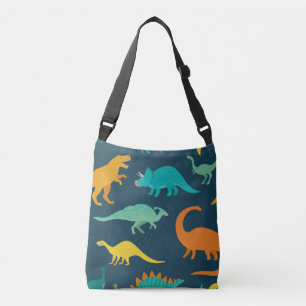 Dinosaurus Avontuur: Kinderen kinderkamer behang Crossbody Tas