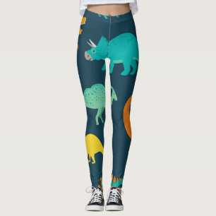 Dinosaurus Avontuur: Kinderen kinderkamer behang Leggings