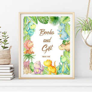 Dinosaurus Baby Boeken en Gift Poster